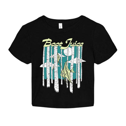 Fish Outta Water Crop Top